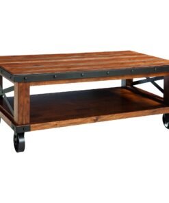 Taos Caster Coffee Table