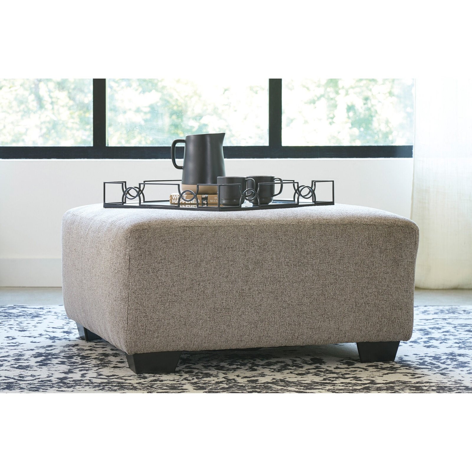 Ballinasloe Left Chaise Sectional and Ottoman - Image 7