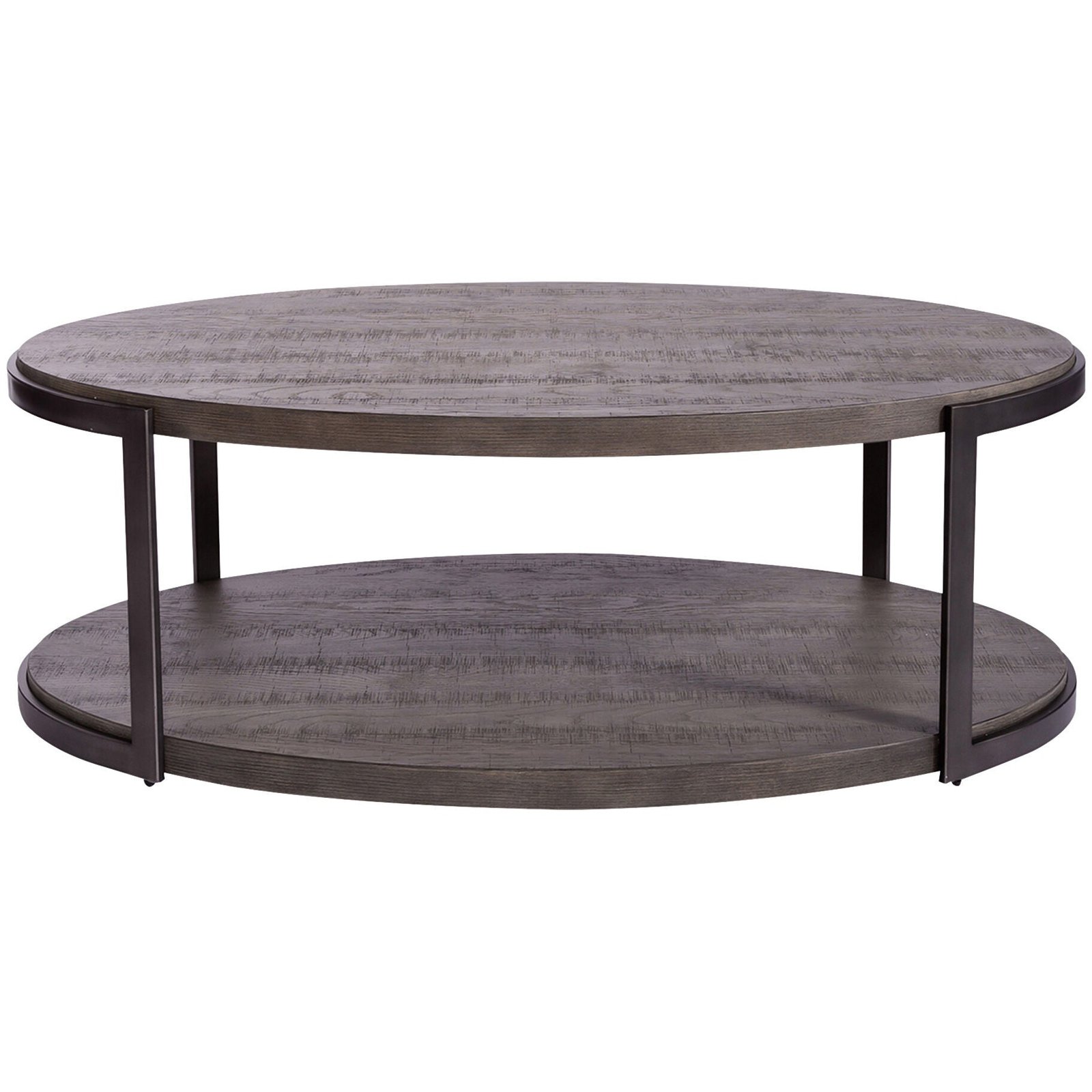 Modern View Oval Coffee Table