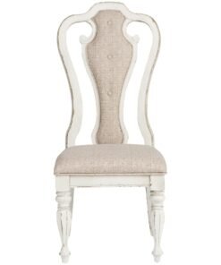 Magnolia Manor Splat Back Upholstered Side Chair