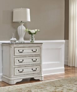 Alternative view of Magnolia Manor 3 Drawer Nightstand