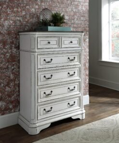 Alternative view of Magnolia Manor 5 Drawer Chest