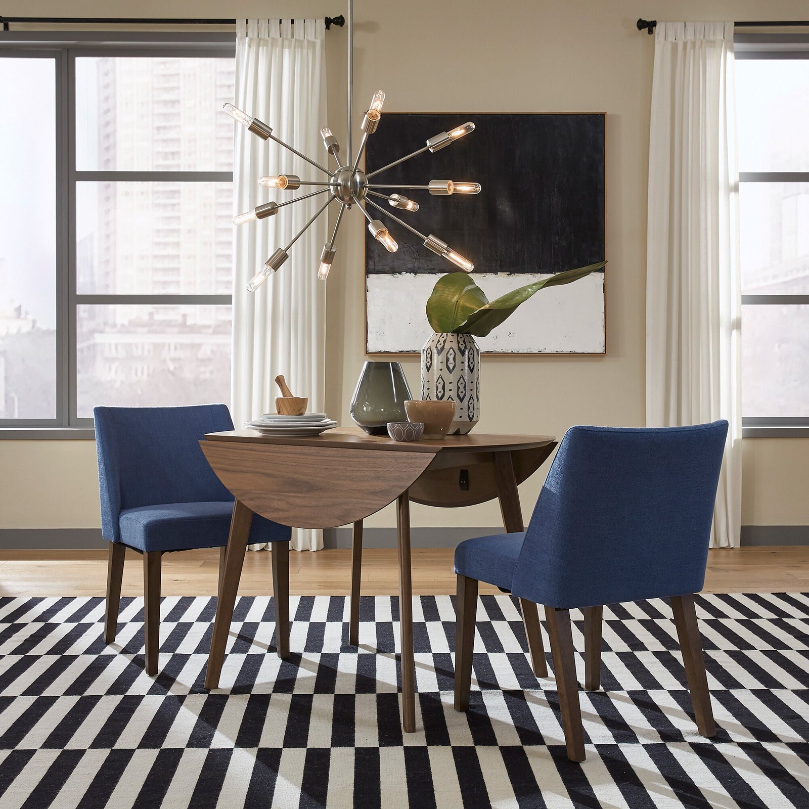 Space Savers 3 Piece Drop Leaf Dining Set