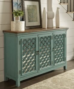 Alternative view of Kensington 3 Door Accent Cabinet
