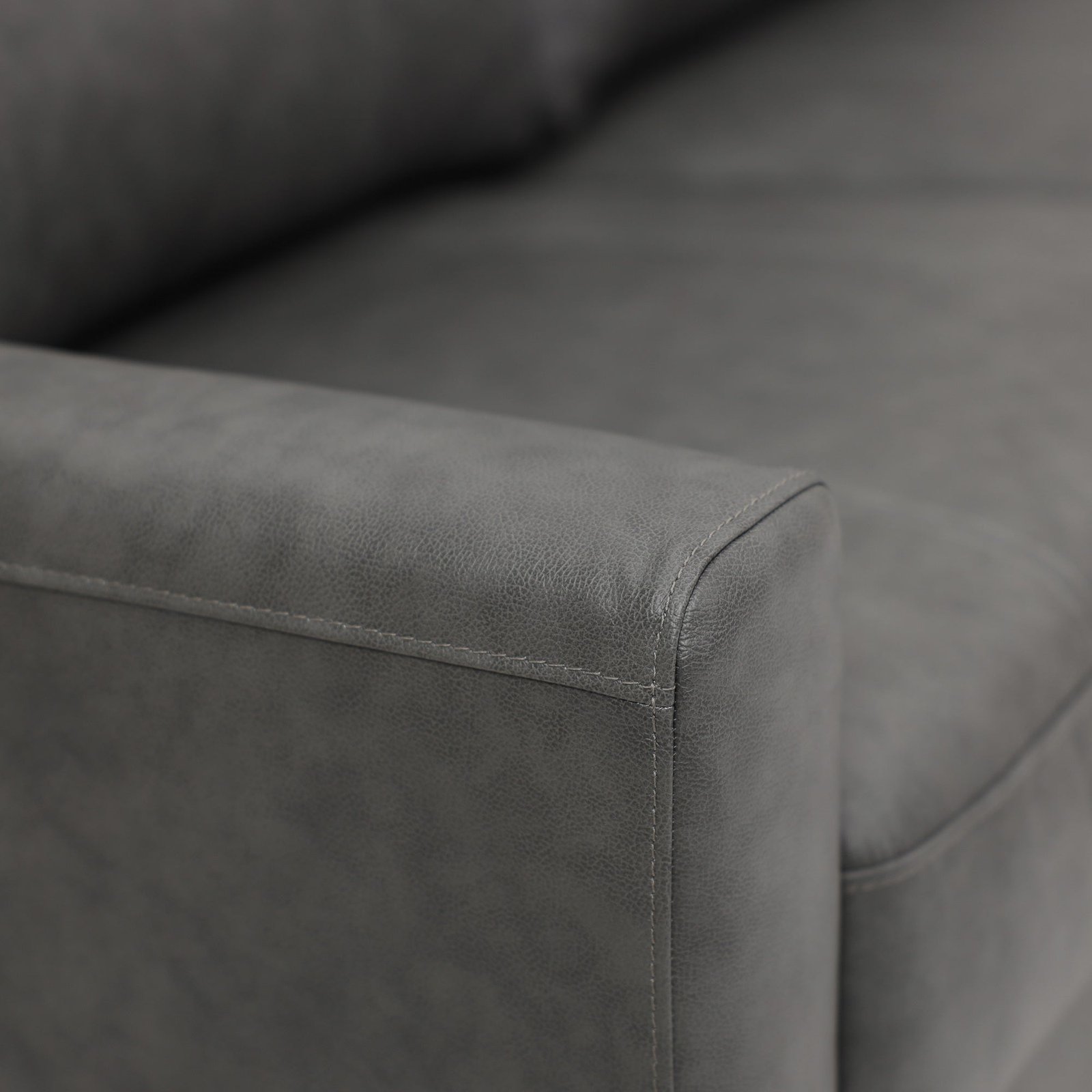 Nico Leather Sleeper Loveseat - Image 15