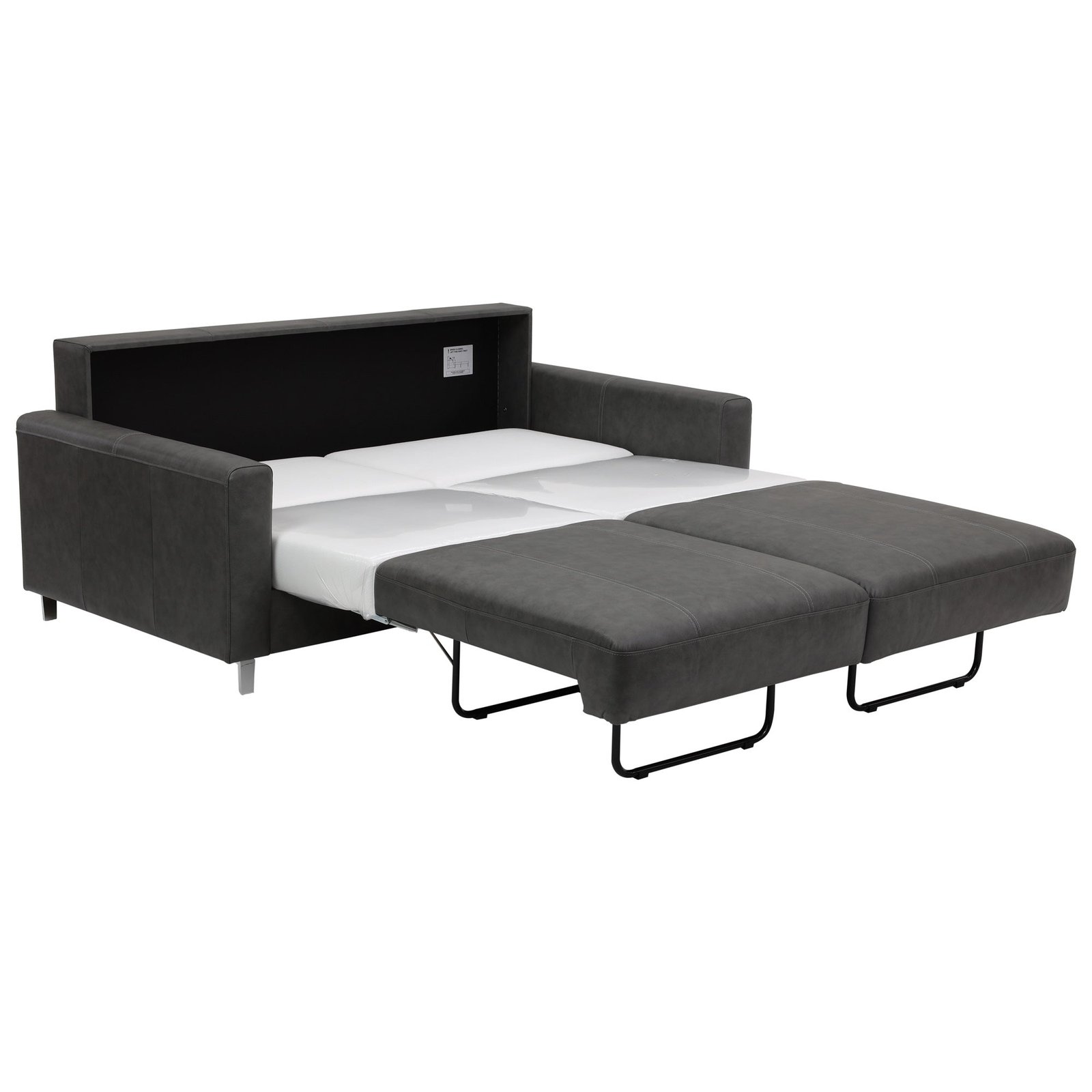 Nico Leather Sleeper Loveseat - Image 10
