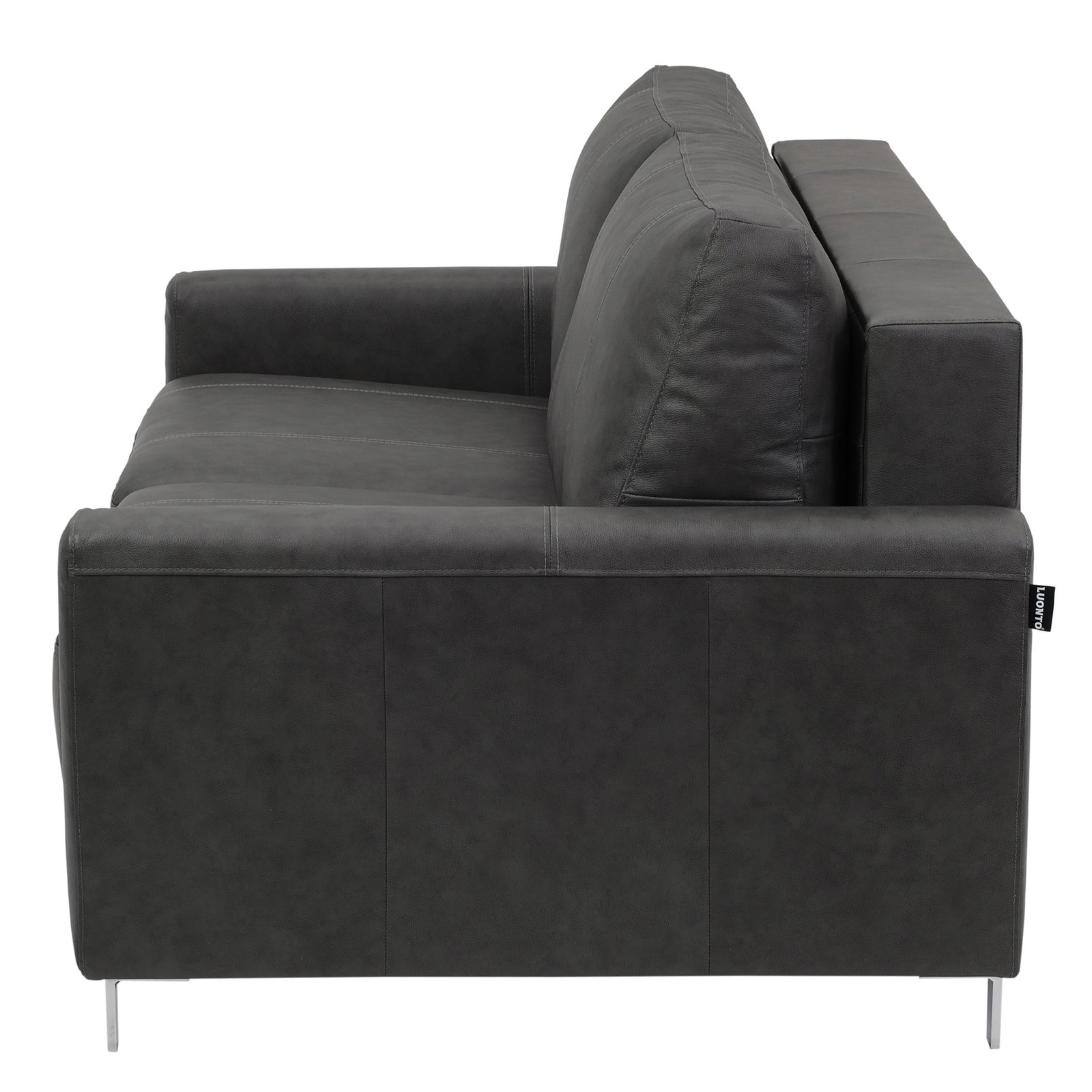 Nico Leather Sleeper Loveseat - Image 12