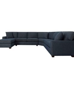 Connections Flare 4 Piece Left Chaise Wedge Sectional