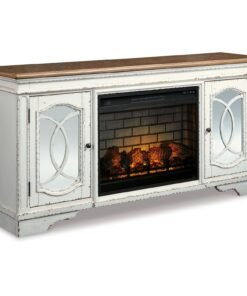 Alternative view of Realyn 74 Inch Fireplace Console