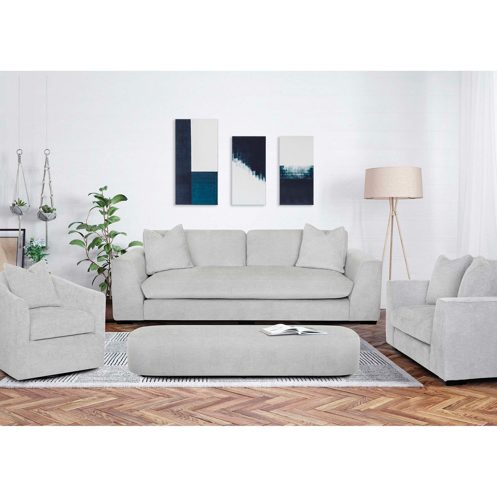 Surf Swivel Accent Chair - Image 2