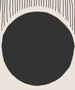 Alternative view of Lunar I Wall Art