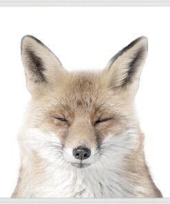 Alternative view of Kids Fox Face Wall Art
