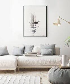 Alternative view of Heartland Home Boat Shadow Wall Art