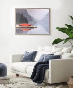 Alternative view of Heartland Home Red Boat Wall Art