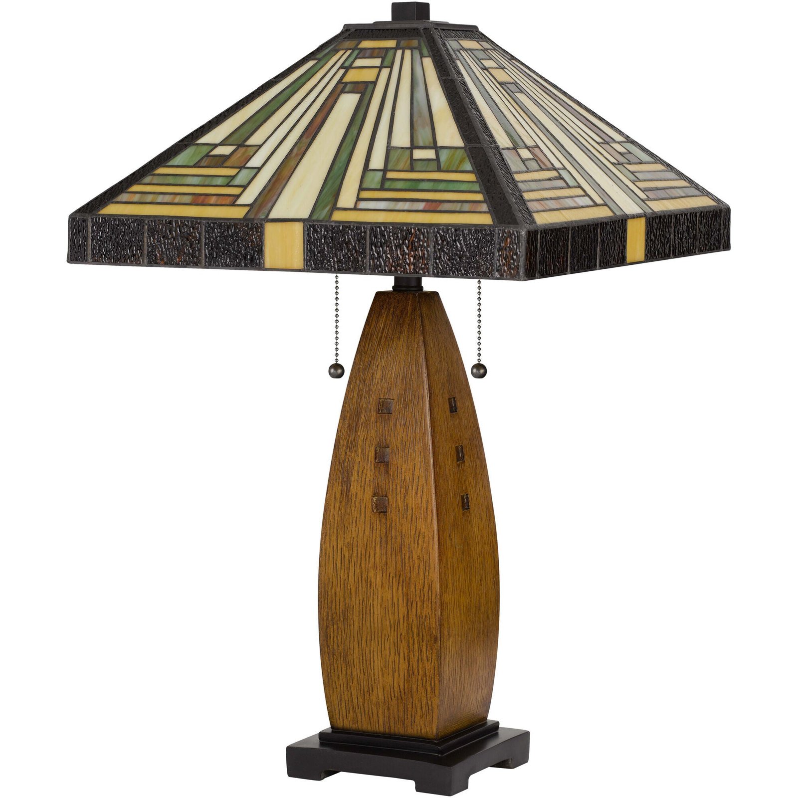 Tiffany Geometric Table Lamp