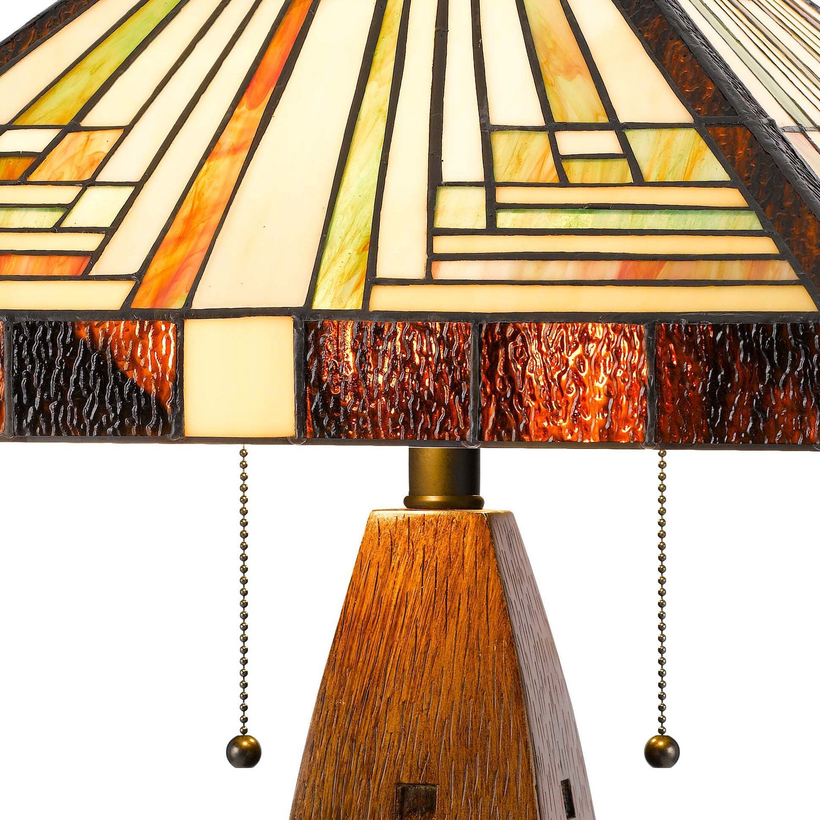 Tiffany Geometric Table Lamp - Image 3
