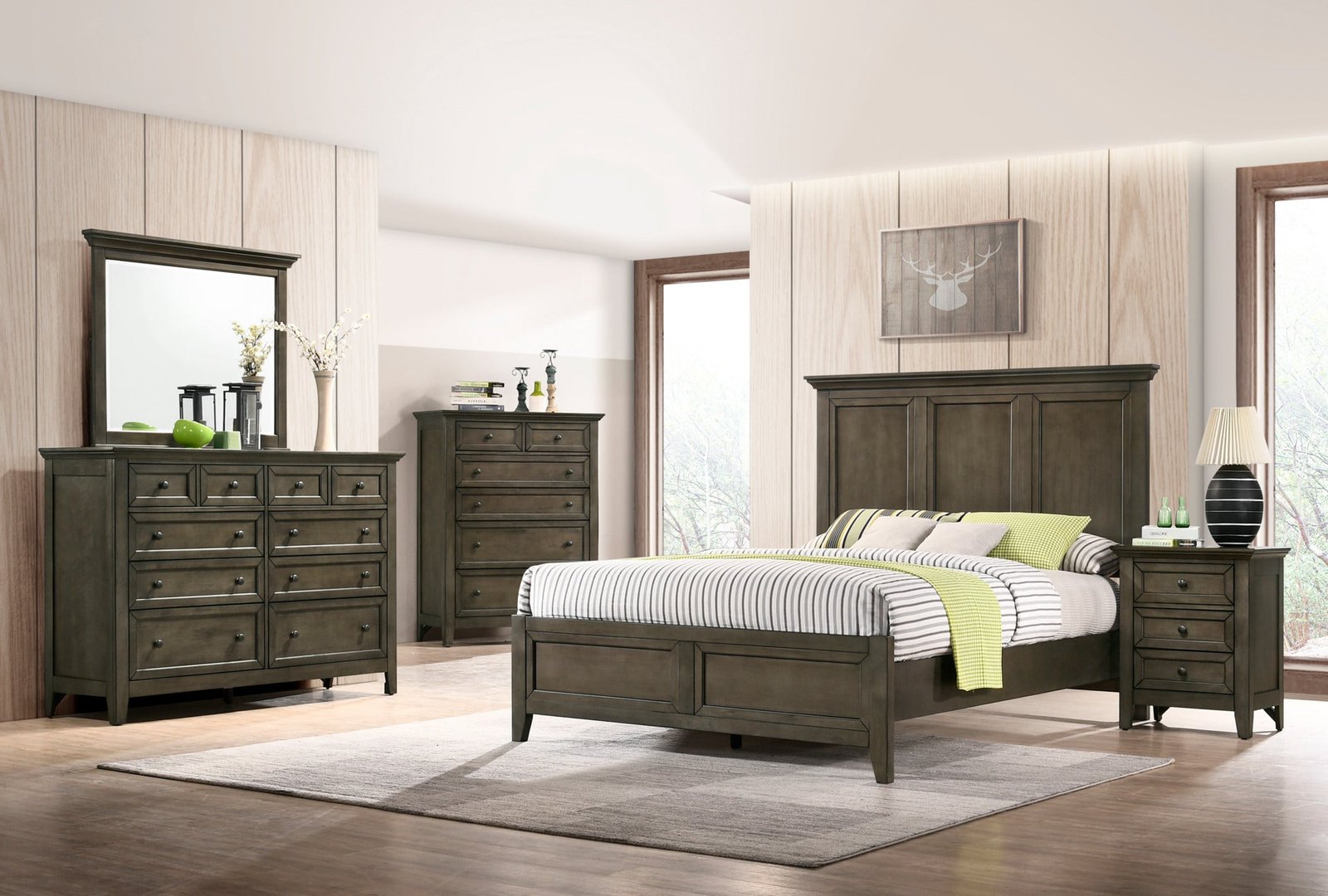 San Mateo 4 Piece Room Group