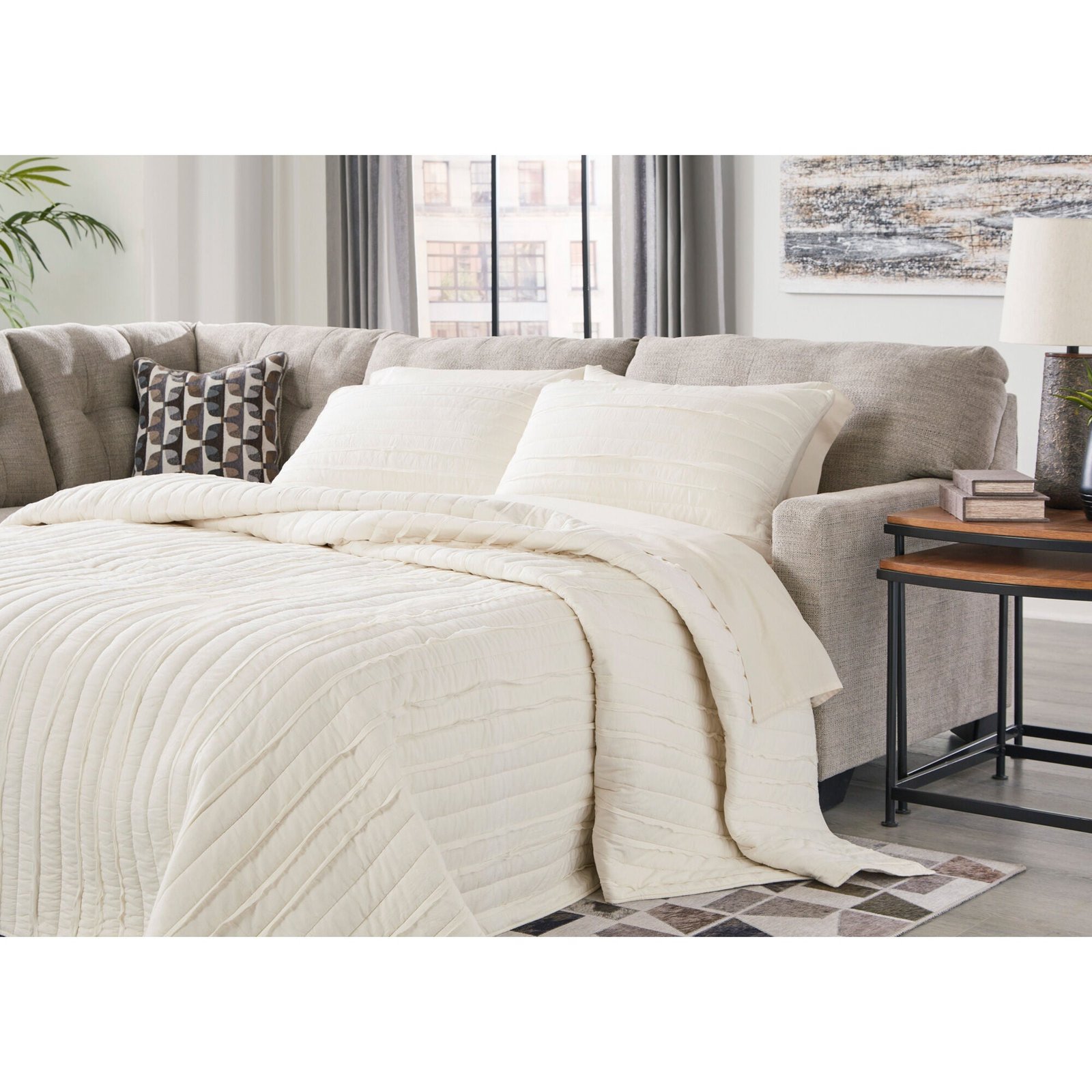 Mahoney Left Chaise Sleeper Sectional - Image 2
