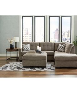 Alternative view of Mahoney Right Chaise Sectional and Ottoman