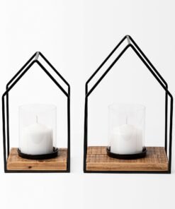 Alternative view of Leopold Set of 2 Candle Holders