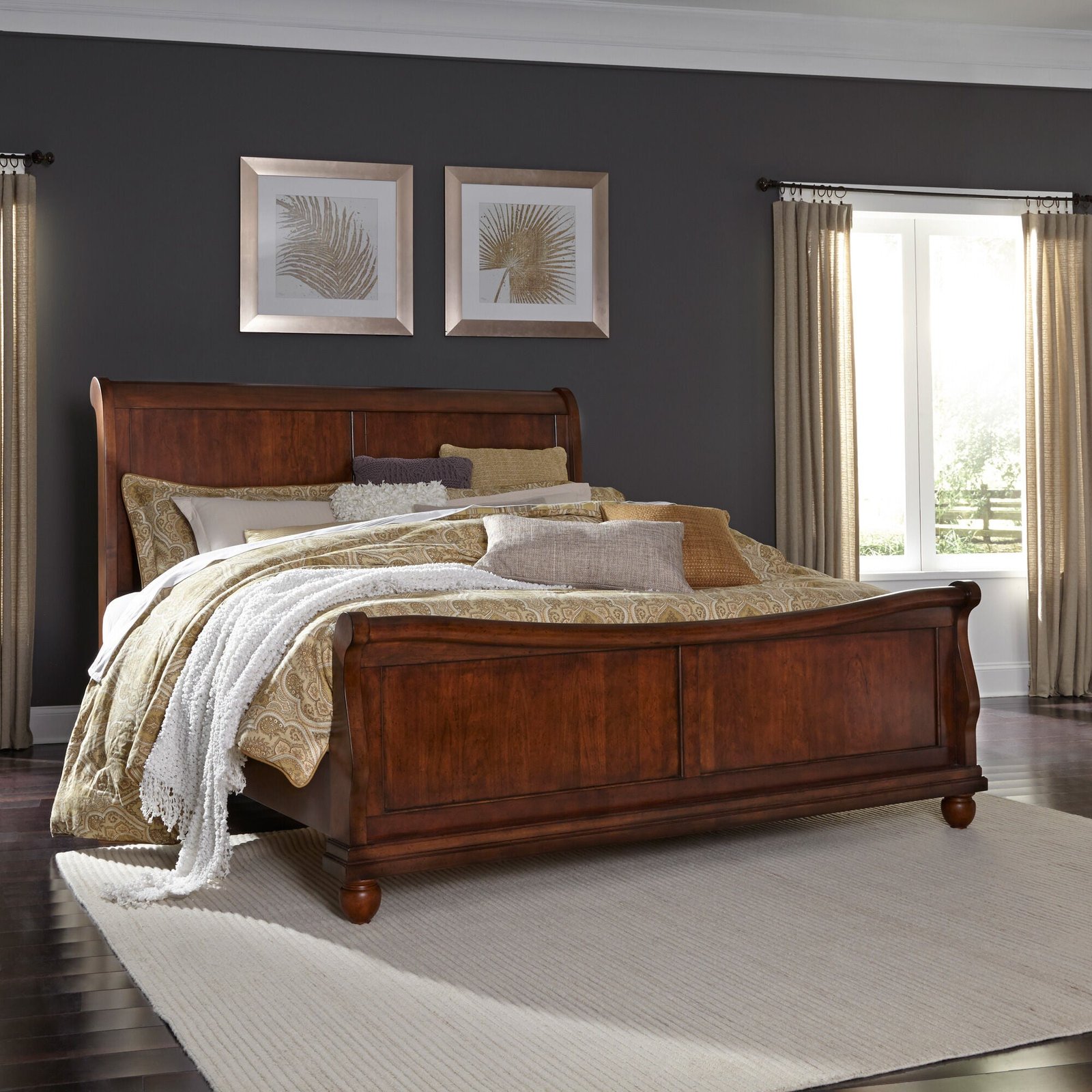 Rustic Traditions Sleigh Bed - Image 2