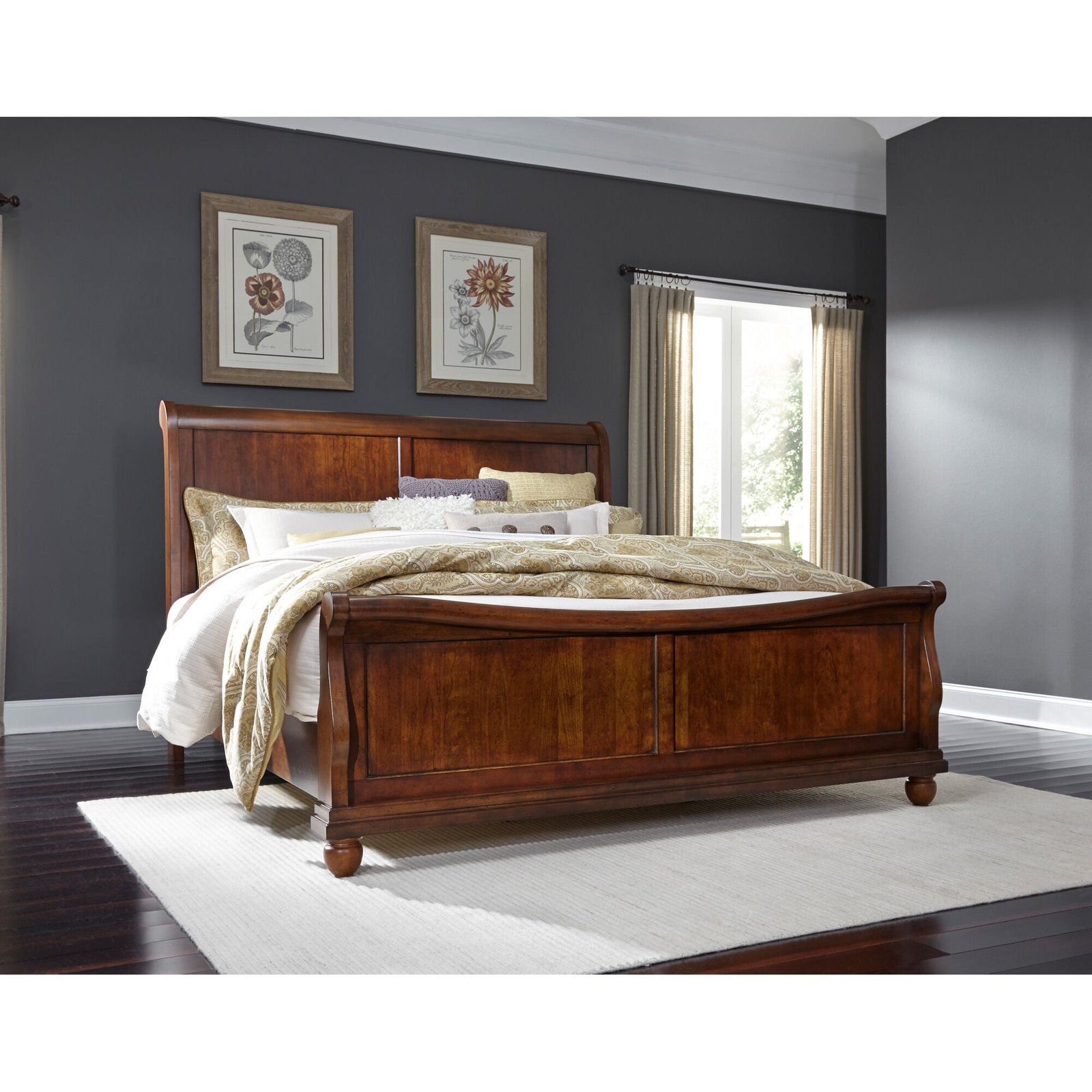 Rustic Traditions Sleigh Bed - Image 5