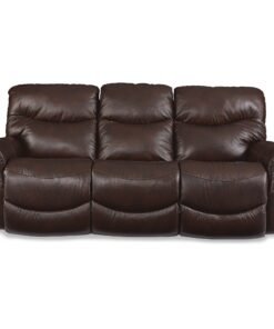 James Leather Power Plus Reclining Sofa