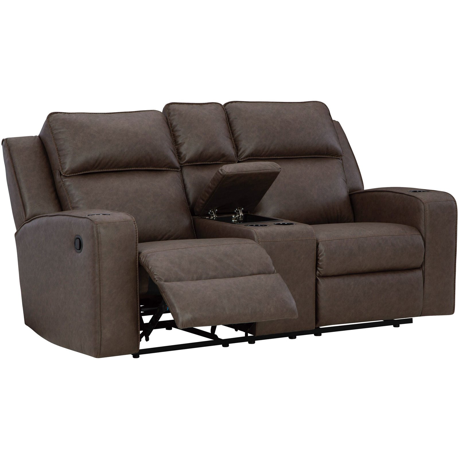 Lavenhorne Reclining Console Loveseat - Image 5