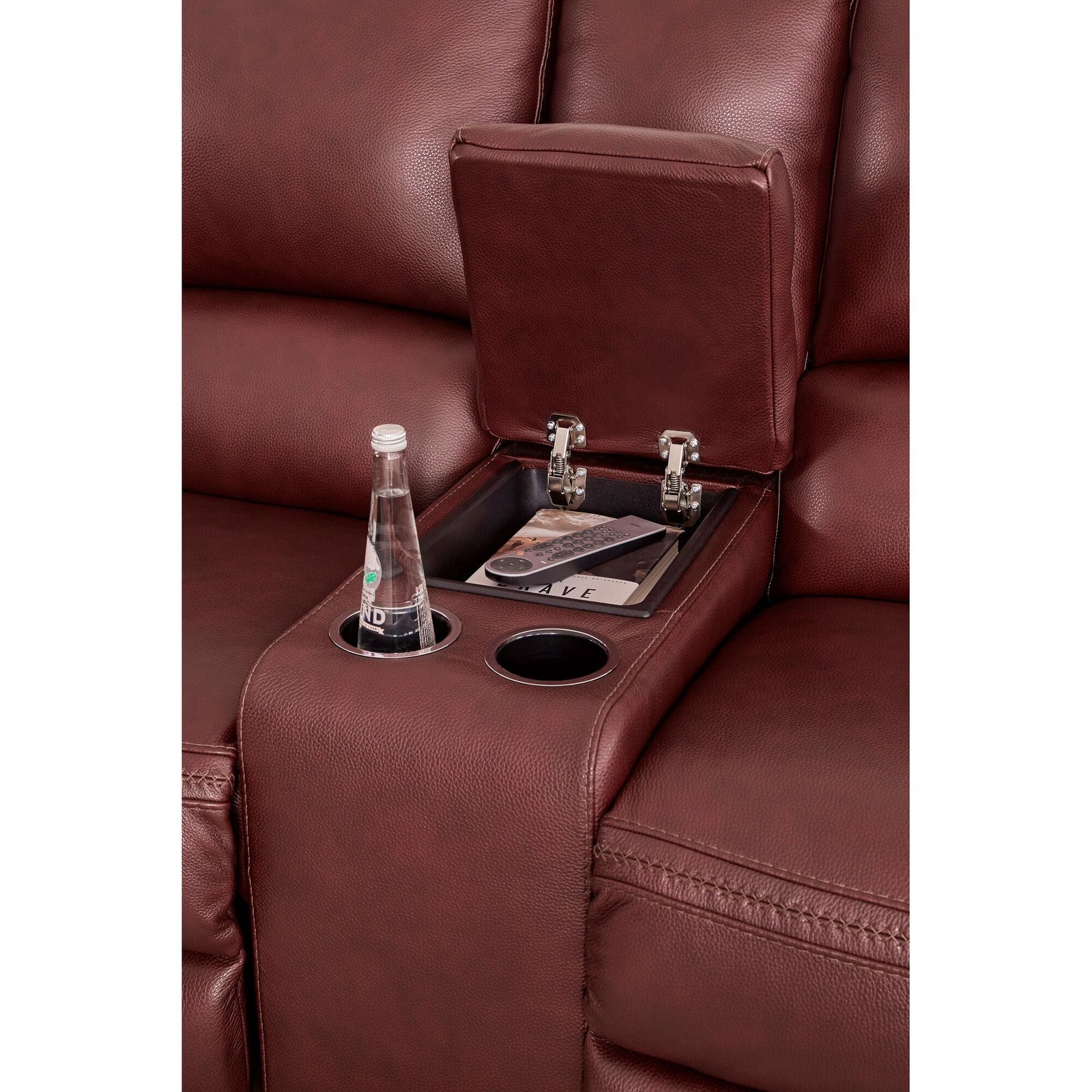 Alessandro Power Reclining Console Loveseat - Image 7
