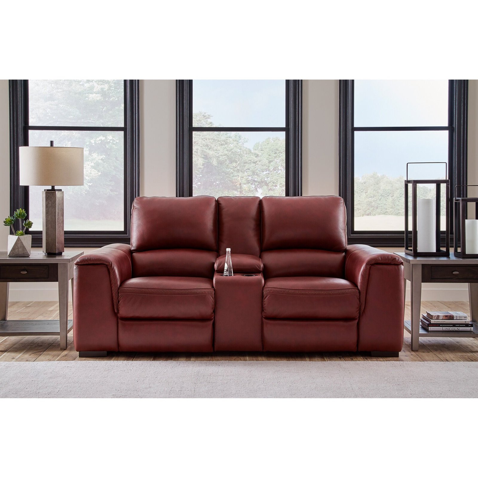 Alessandro Power Reclining Console Loveseat - Image 3