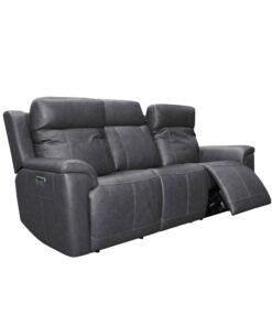 Alternative view of Amelia Power Reclining Console Sofa and Recliner