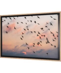 Alternative view of Evening Flight Wall Art