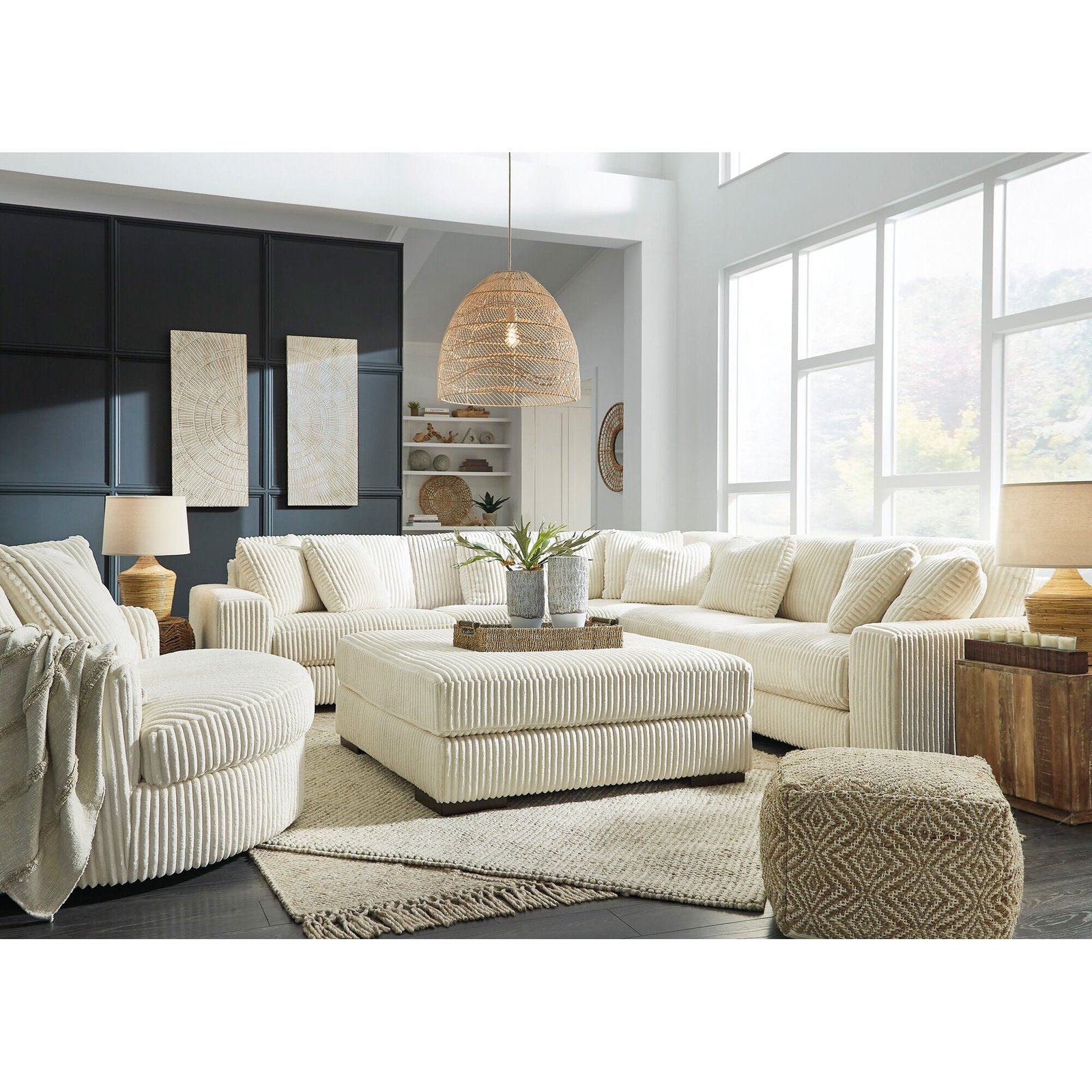 Lindyn 5 Piece Modular Sectional - Image 4