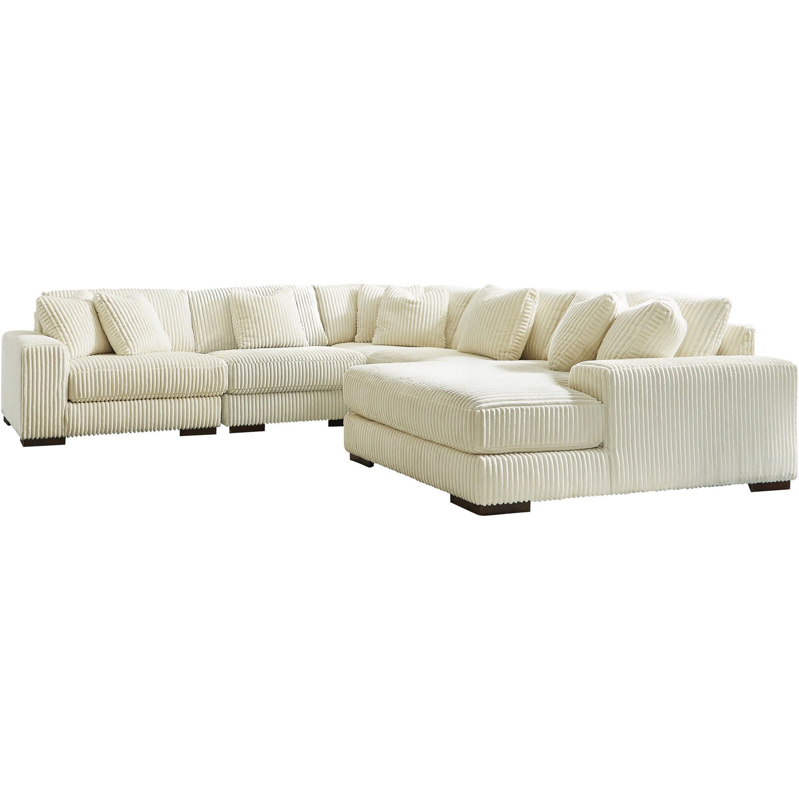 Lindyn 5 Piece Modular Sectional with Right Chaise - Image 4