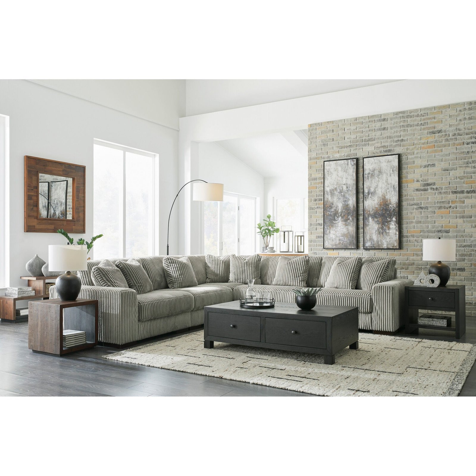 Lindyn 5 Piece Modular Sectional - Image 10