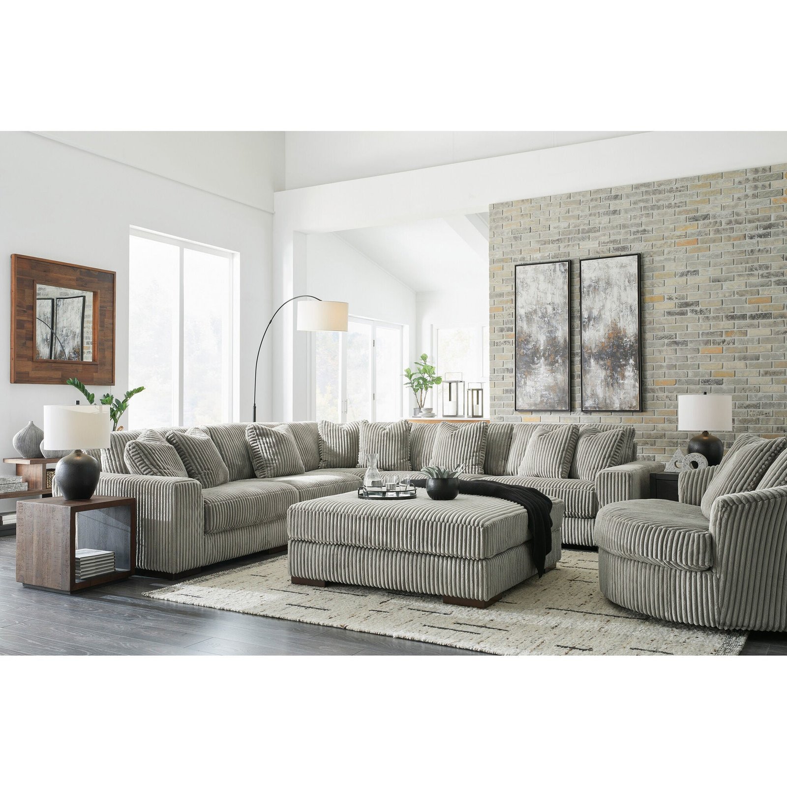 Lindyn 5 Piece Modular Sectional - Image 11