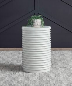Alternative view of Berkley Square Drum Chairside Table