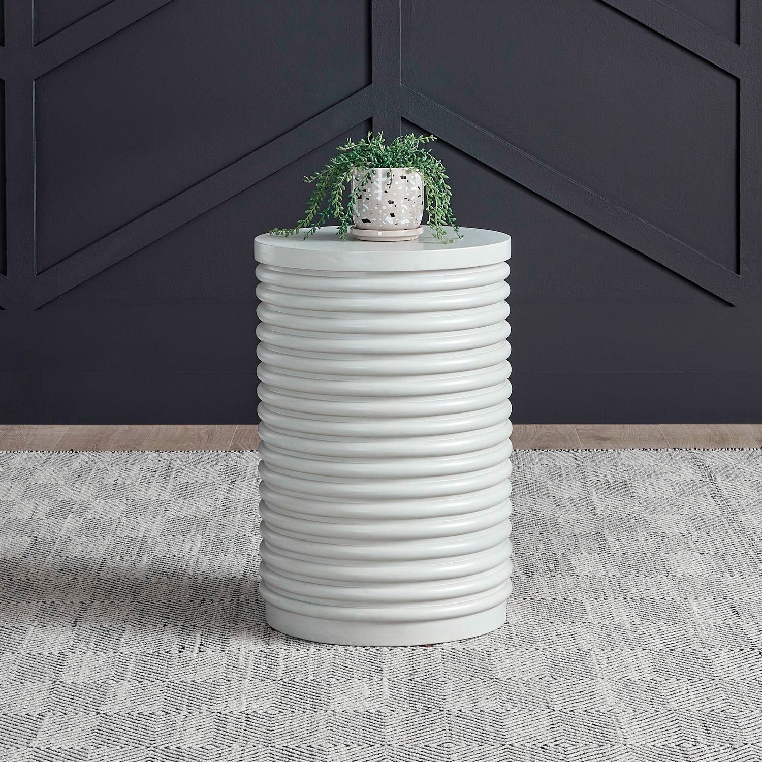 Berkley Square Drum Chairside Table - Image 2