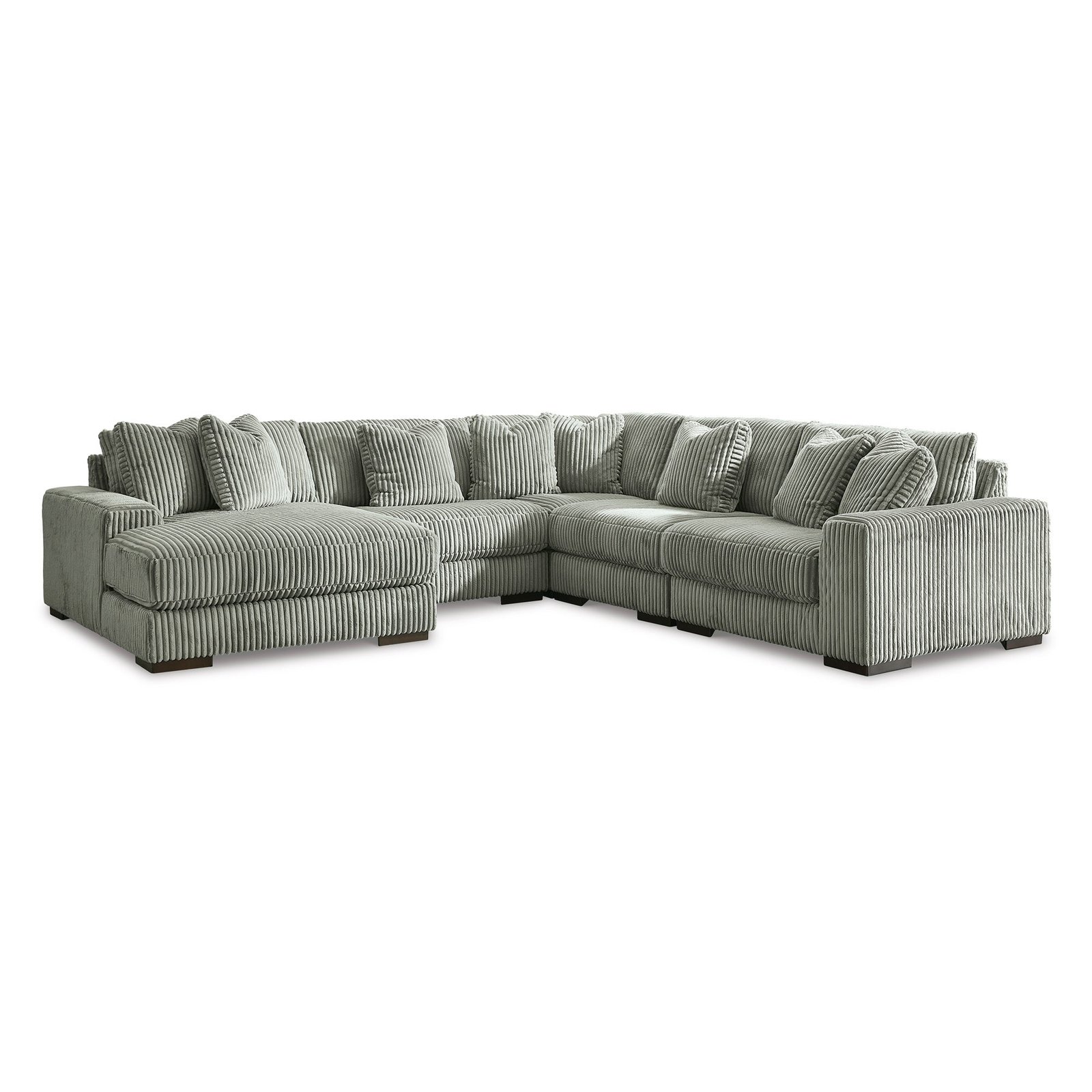 Lindyn 5 Piece Modular Sectional with Left Chaise - Image 4