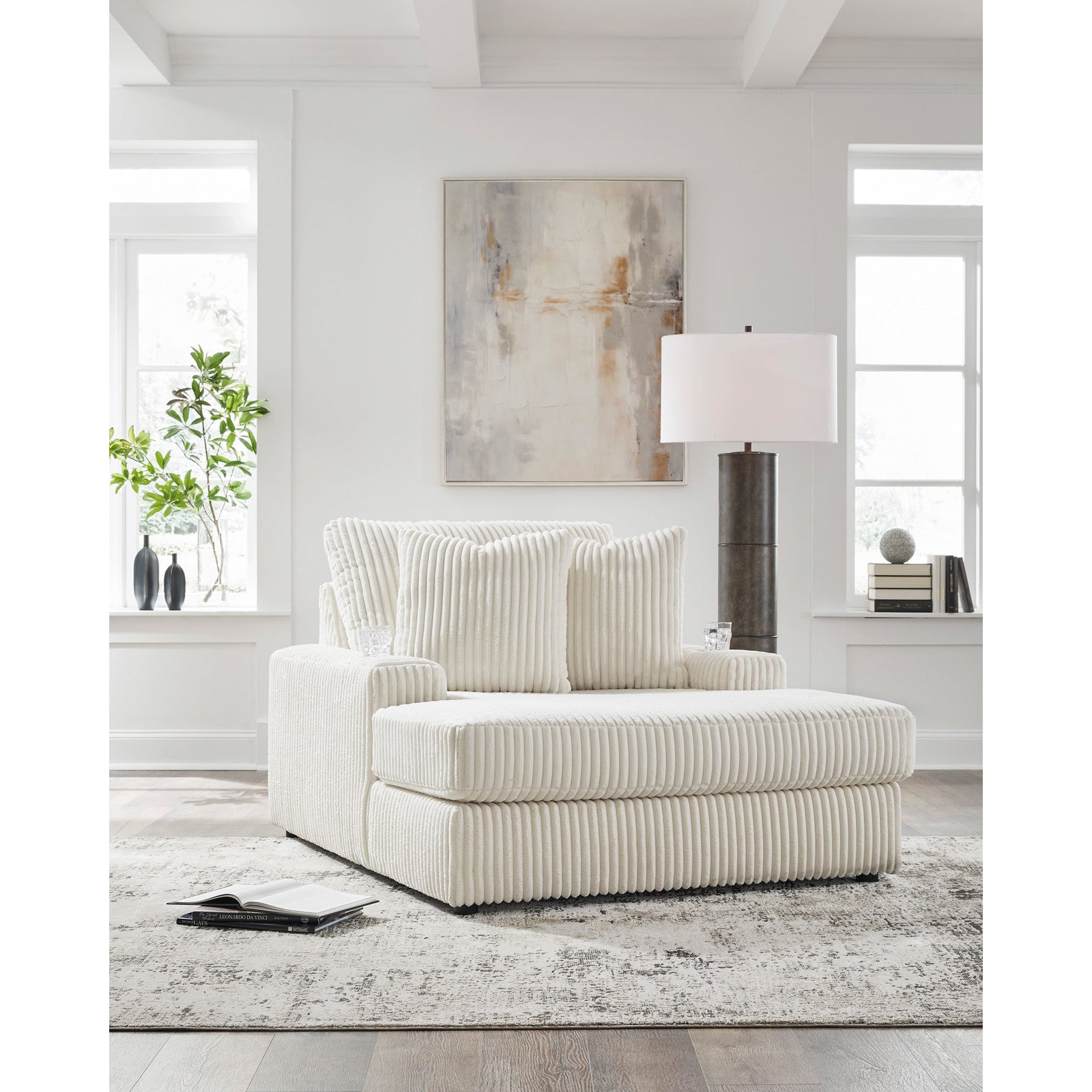 Lindyn Oversized Chaise - Image 3