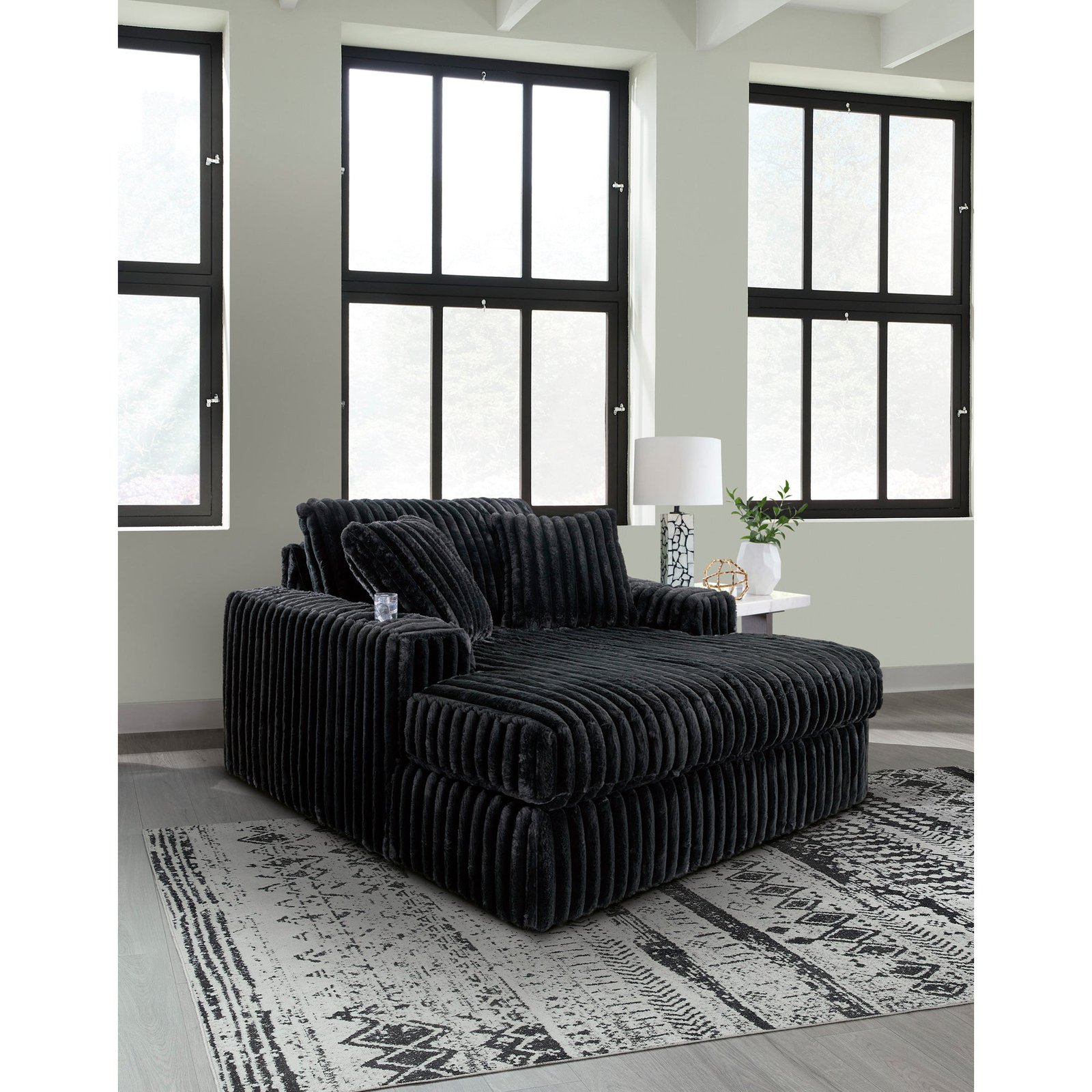 Midnight-Madness Oversized Chaise - Image 4