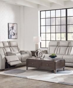 Boyington Power Reclining Sofa and Loveseat