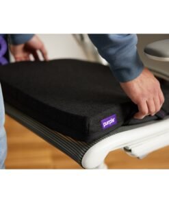 Alternative view of Purple Double Seat Cushion