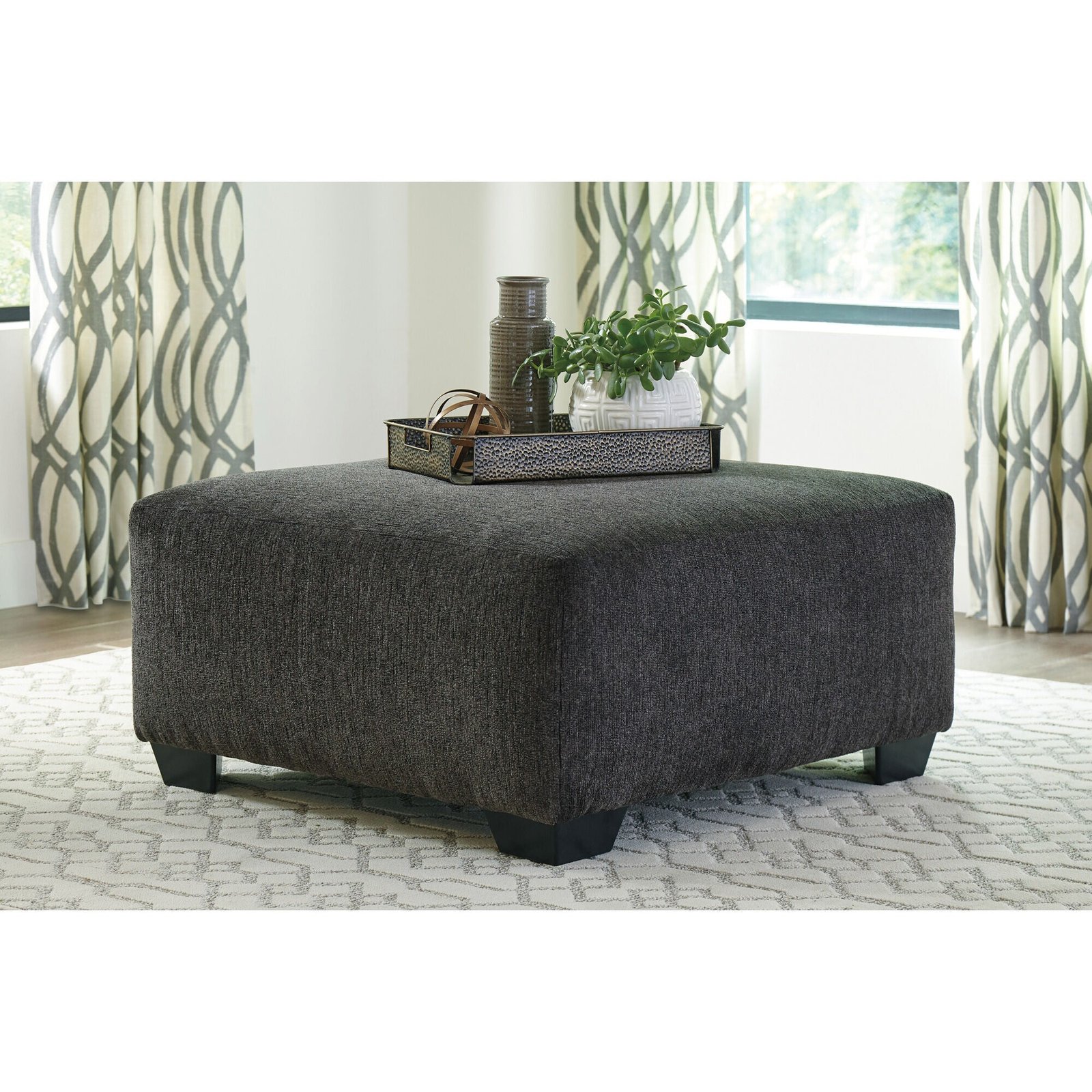Ballinasloe Left Chaise Sectional and Ottoman - Image 5