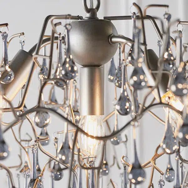 Raphael - Branch Chandelier With Glass Droplets - Image 3