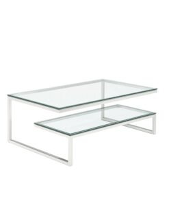 Rococo - Coffee Table- Shining Silver