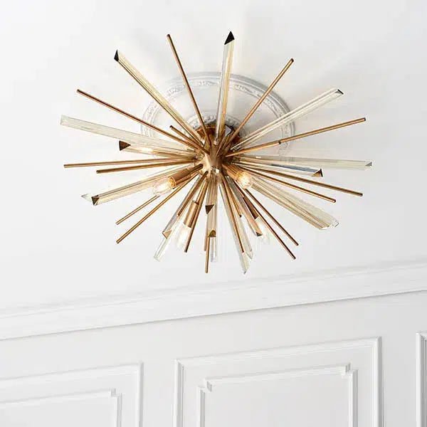 Rosa - Flush Light With Glass Shards - Image 2