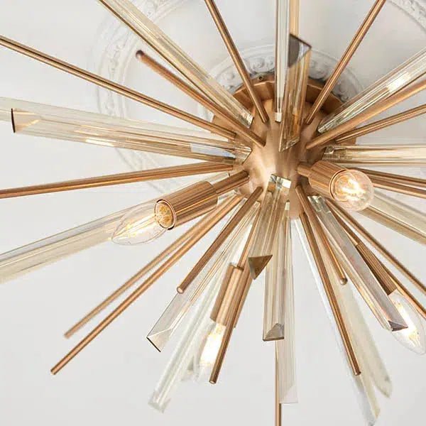 Rosa - Flush Light With Glass Shards - Image 4
