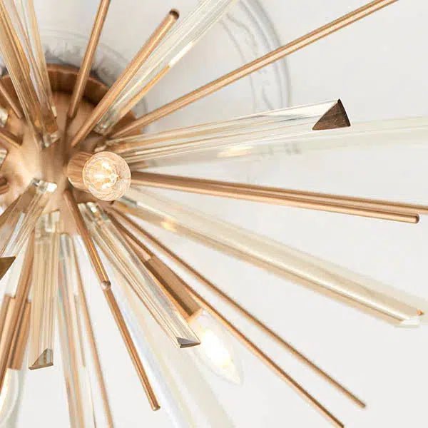 Rosa - Flush Light With Glass Shards - Image 5