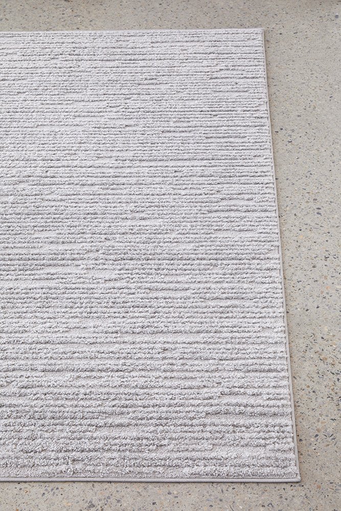 Sienna Modern Silver Rectangle Rug - Image 4